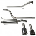 Piper exhaust Ibiza Cupra 1.9 stainless steel turbo-back system de-cat 1 silencer